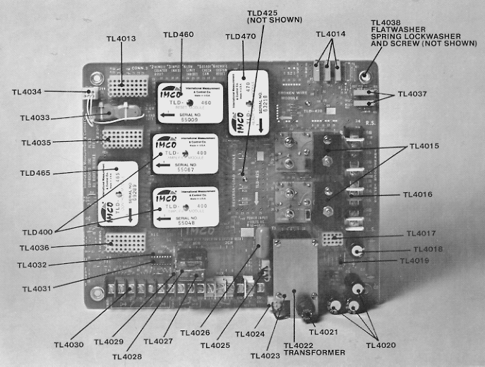 IMCO Tonnage Load Monitor Main Printed Circuit  Mother Board